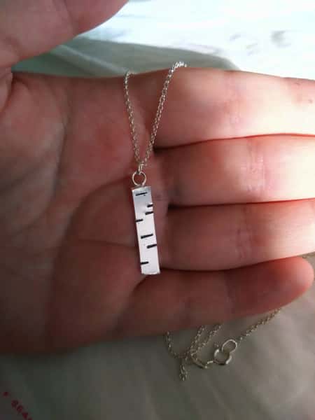 björkhalsband i sterling silver