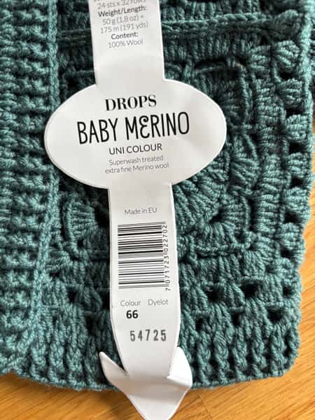 Baby tröja av merinoull