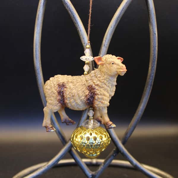 Pynt / julgransdekoration – får / get