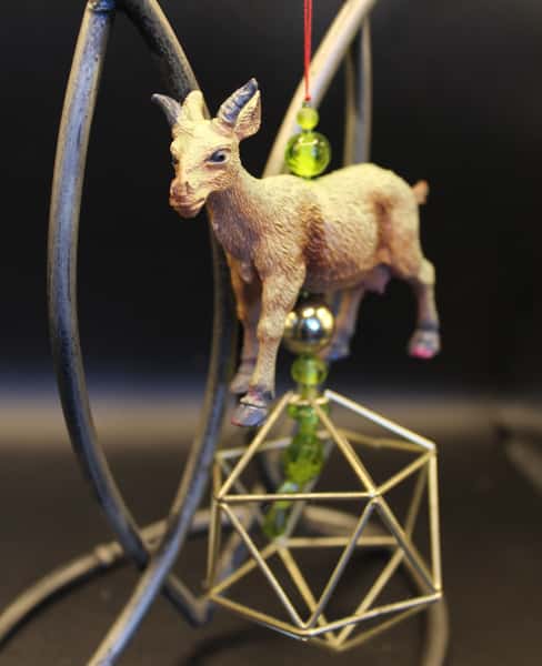 Pynt / julgransdekoration – får / get