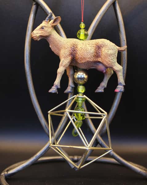 Pynt / julgransdekoration – får / get