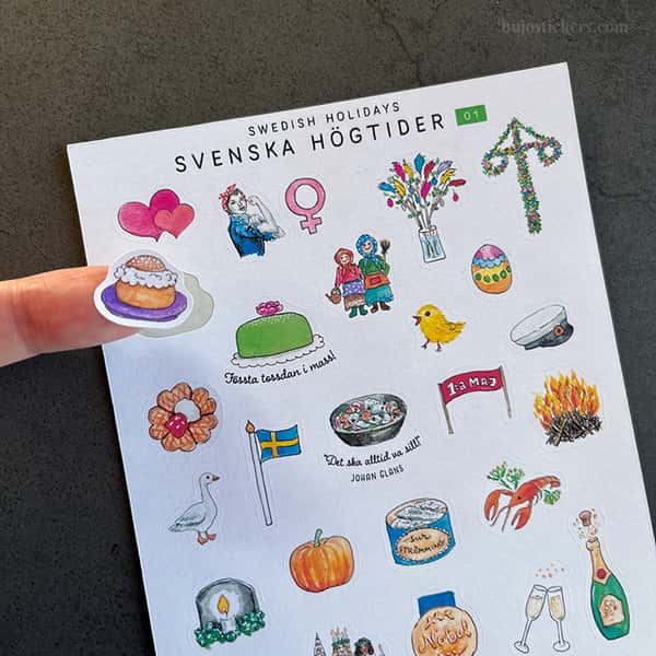 Stickers – Svenska högtider