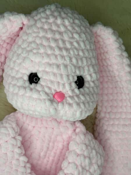 Handgjord kanin-gosedjur 🐰