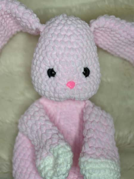 Handgjord kanin-gosedjur 🐰