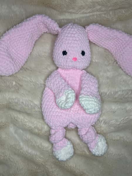 Handgjord kanin-gosedjur 🐰