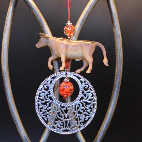 Pynt / julgranshänge – tjur