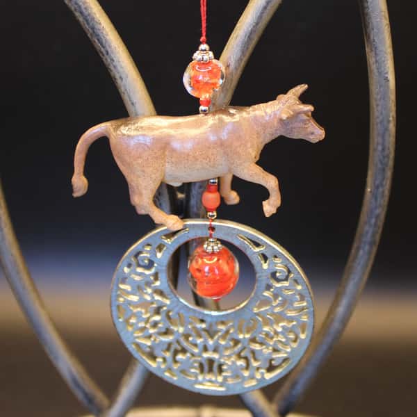 Pynt / julgranshänge – tjur