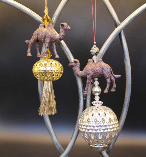 Pynt / julgransdekoration – kamel