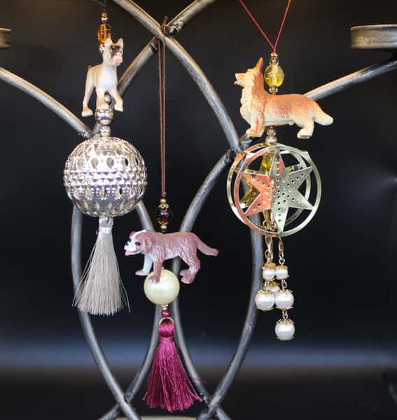 Pynt / julgranspynt – hundar / boxer / berner sennen / corgi