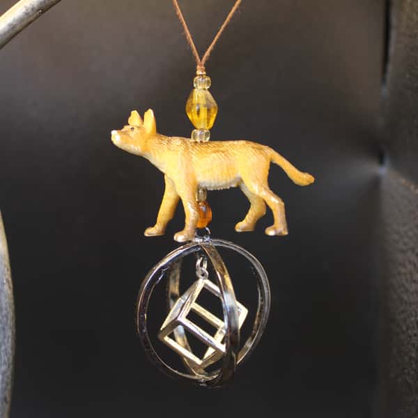 Pynt / julgranspynt – hunddjur / schakal