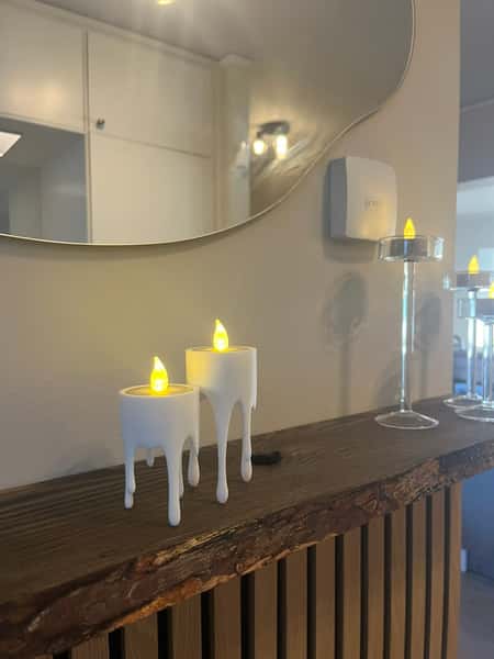 Dekorativa LED-ljus – droppdesign