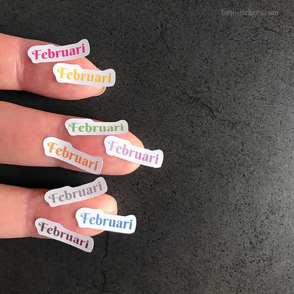 Stickers – Månader
