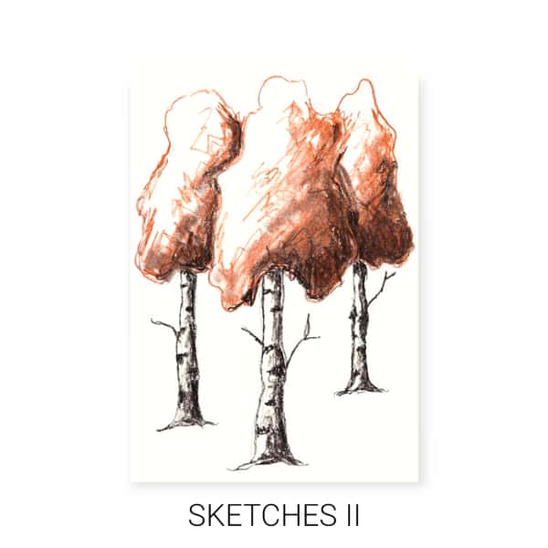 Dubbelt kort "Sketches II"