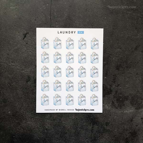 Stickers – Laudrybag tvätt