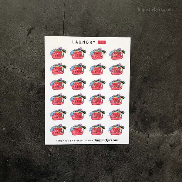 Stickers – Tvättkorg