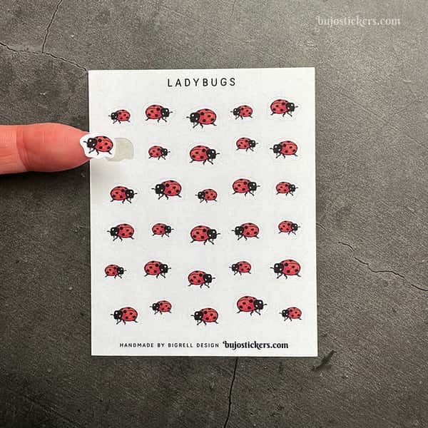 Stickers – Nyckelpiga