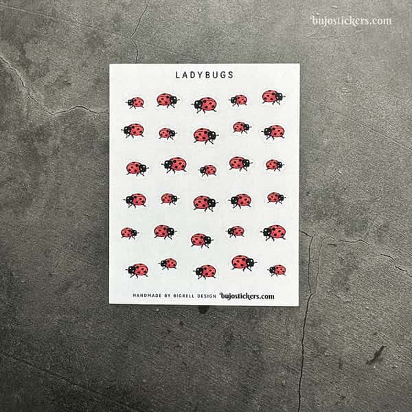 Stickers – Nyckelpiga