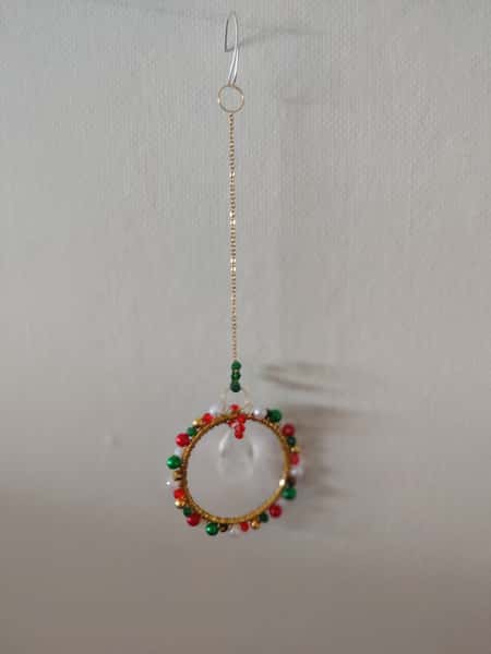 Ljusfångare Jul - Röd, Grön och Guld