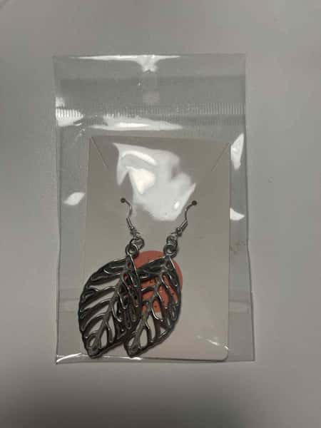 Örhängen Stort löv