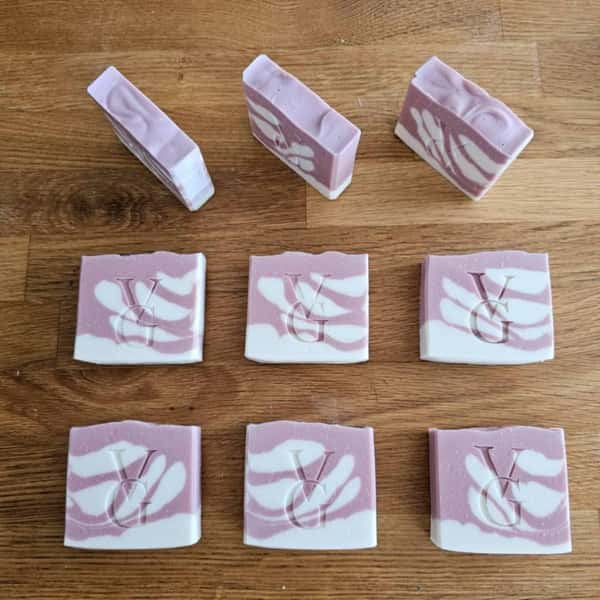 Lavendel Tvålhandgjord, Naturlig Kroppstvål, Tvålbar