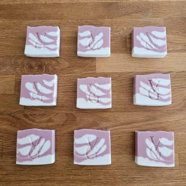 Lavendel Tvålhandgjord, Naturlig Kroppstvål, Tvålbar