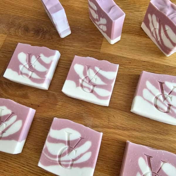 Lavendel Tvålhandgjord, Naturlig Kroppstvål, Tvålbar