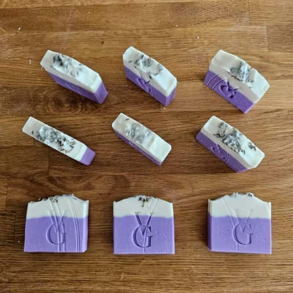 Lavendel Tvålhandgjord, Naturlig Kroppstvål, Tvålbar