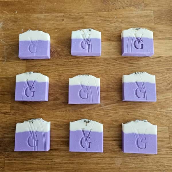 Lavendel Tvålhandgjord, Naturlig Kroppstvål, Tvålbar
