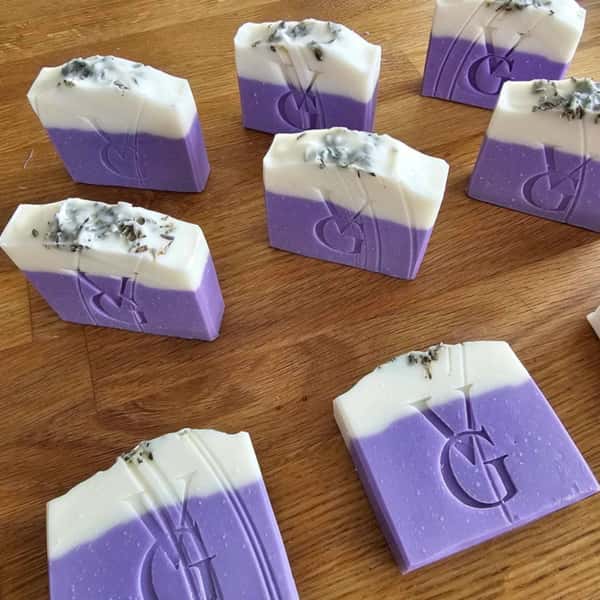 Lavendel Tvålhandgjord, Naturlig Kroppstvål, Tvålbar