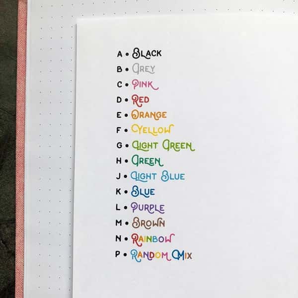 Stickers – Datum 1-31