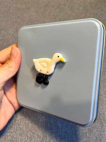 Söt gåsmagnet 🪶💛