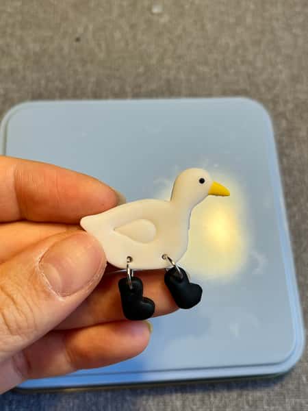 Söt gåsmagnet 🪶💛