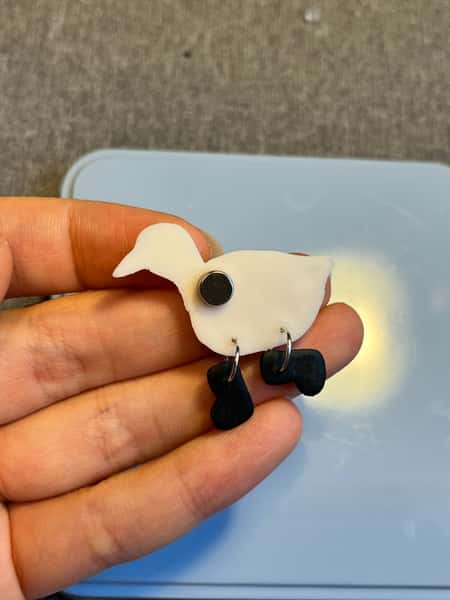 Söt gåsmagnet 🪶💛