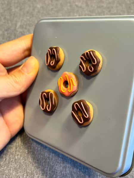Färgglada donutmagneter 🍩💫