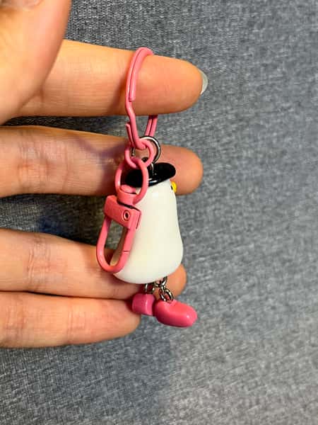 Handgjord ank-nyckelring med resinfinish! ✨