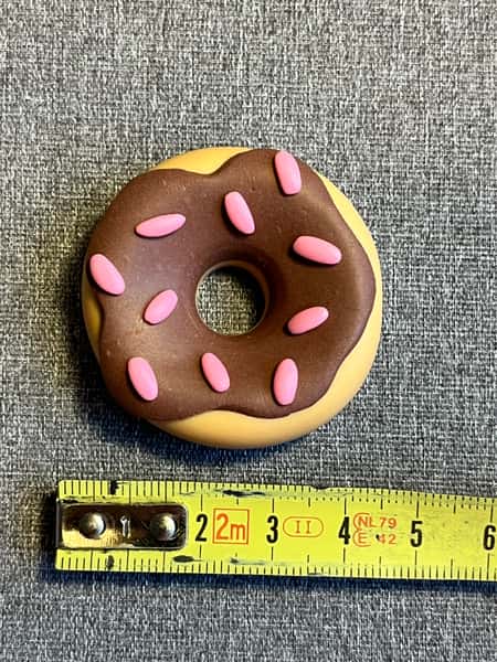 Donut oro-sten – handgjord i polymerlera