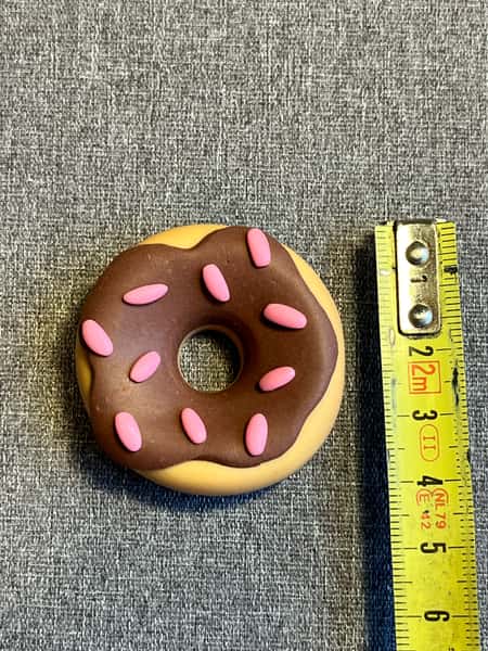 Donut oro-sten – handgjord i polymerlera