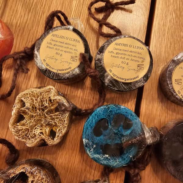 LOOFAH SOAP DETOX SERIES ✨,  Tvålhandgjord, Naturlig Kroppstvål