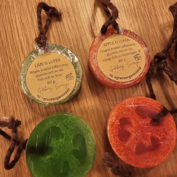 LOOFAH SOAP DETOX SERIES ✨,  Tvålhandgjord, Naturlig Kroppstvål