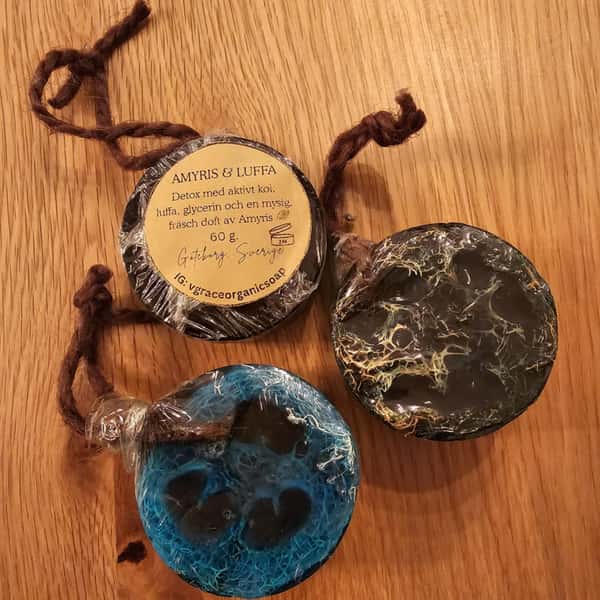 LOOFAH SOAP DETOX SERIES ✨,  Tvålhandgjord, Naturlig Kroppstvål