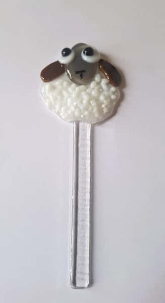 Shawnee the Sheep – Växtpinne i sammansmält glas