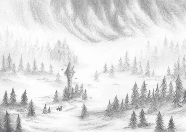 Vykort - Wizard tower