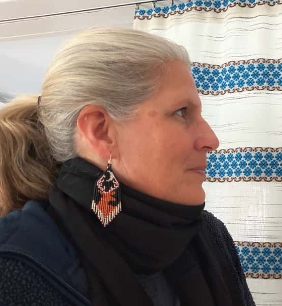 Miyuki örhängen med fransar