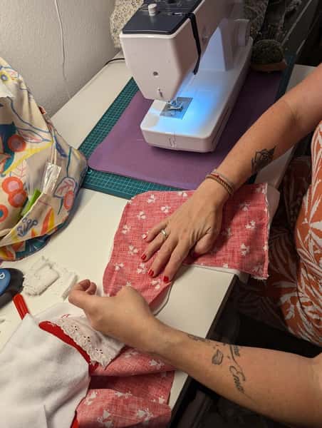 Handgjord St. Niclas Stövel med Broderat Namn