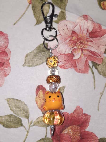 Nyckelring med karbinhake