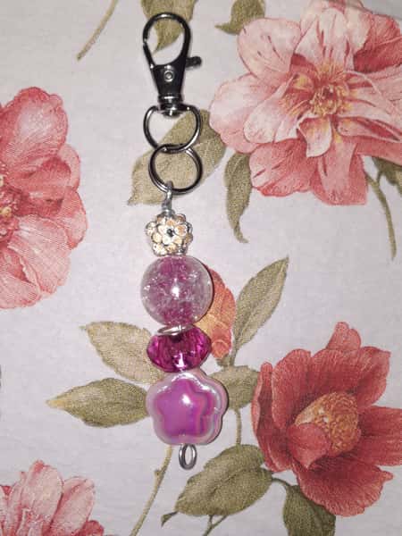 Nyckelring med karbinhake