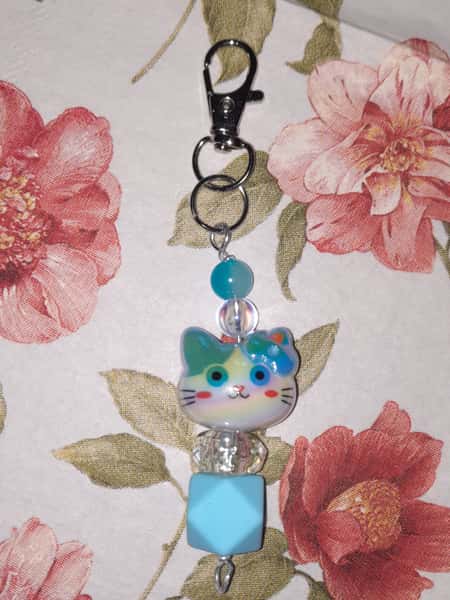 Nyckelring med karbinhake