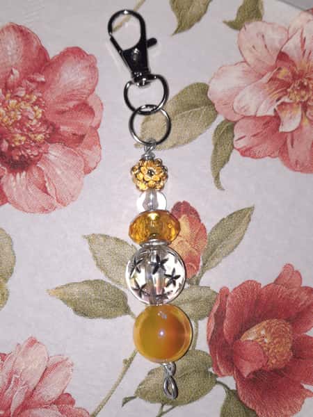 Nyckelring med karbinhake