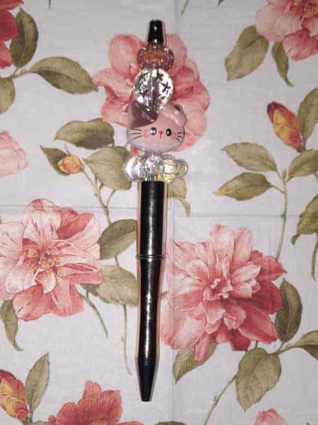 Bläckpenna med pärlor