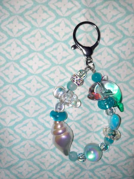 Väskaccessoar runt hänge